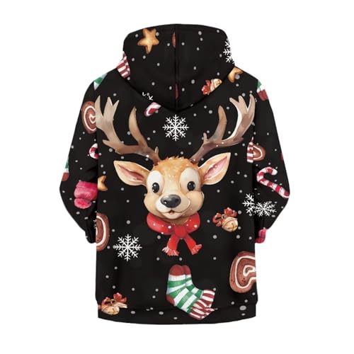 Kids Zipper Hoodies 6-16 Full Zip Hoodie Sweatshirt Jacket with Pocket for Spring Winter4