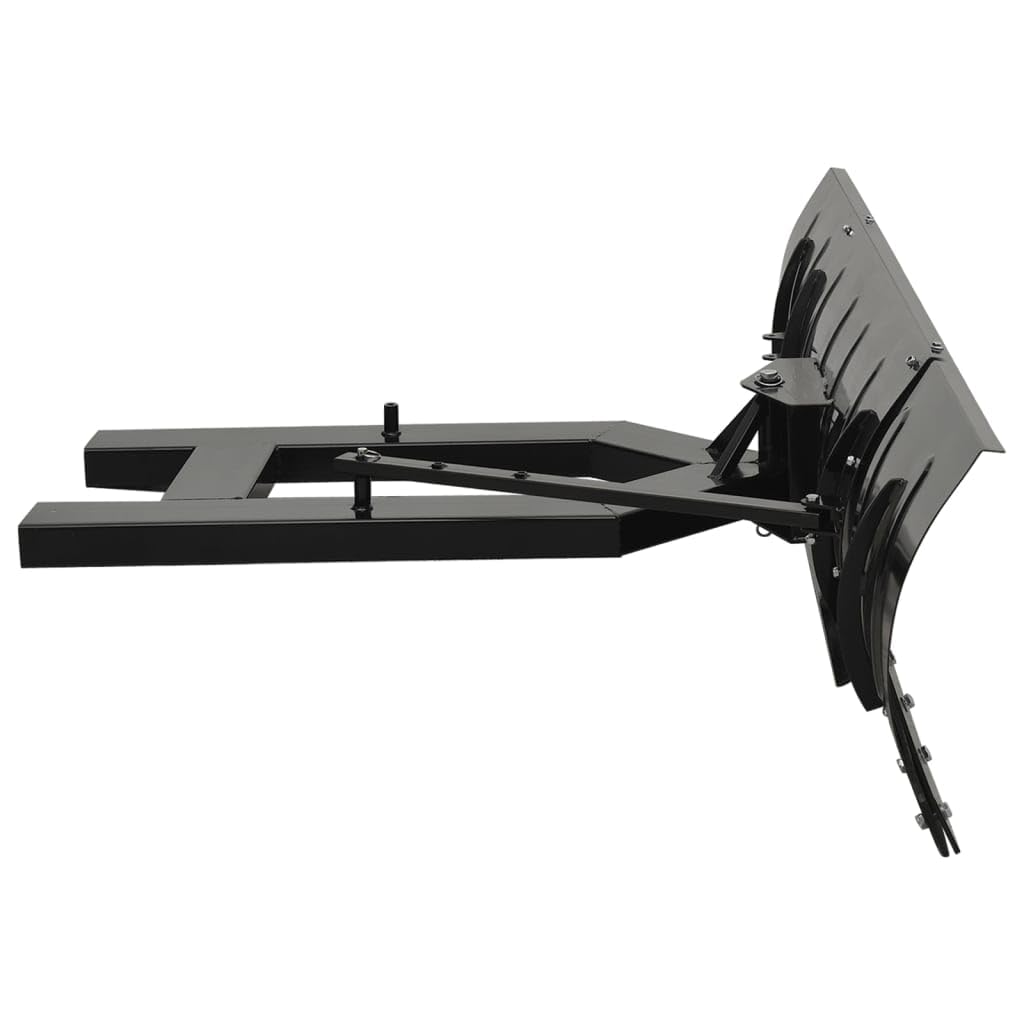vidaXL Chasse-Neige pour Chariot élévateur 200x48 cm Noir