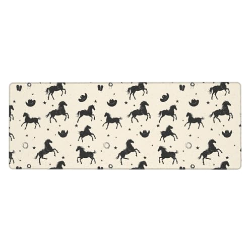 Tapis de souris de jeu grand format pour clavier PC et tapis de bureau