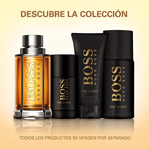 BOSS THE SCENT Shower Gel, orientalischer Duft mit Leder-Noten und Maninka-Frucht für verführerische Männer, 150ml