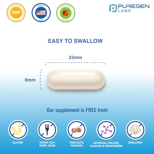 P Puregen Labs Puregen Labs Potassium Bicarbonate Supplement 1020 Mg | Non-Gmo | Gluten Free | Made In Usa | 240 Vegetarian Capsules thumb #5