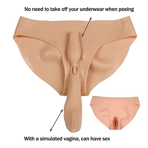 Crossdresser Men's Hiding Gaff Panty Silicone Panties Realistic Fake Vagina Pants for Transgender Cosplay4
