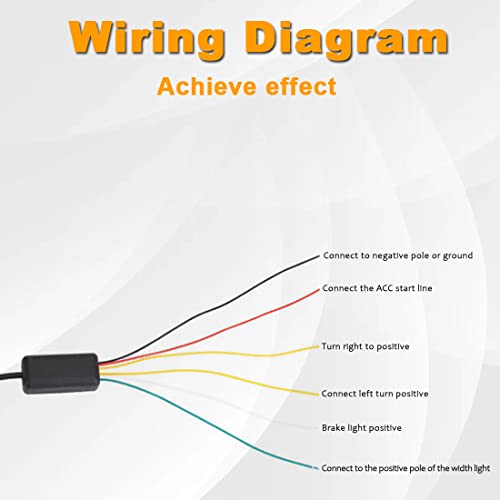 TANZEDMI Universale Luce di Frenaggio Auto, Terzo