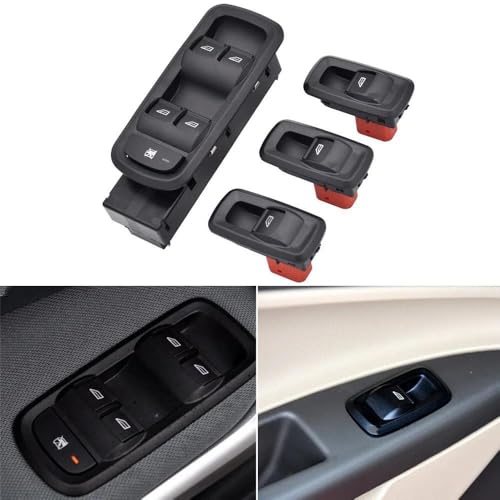 Bouton commande vitre électrique réactif pour Fiesta 2008-2013 commutateur 8A6T-14529-AA solide - 4