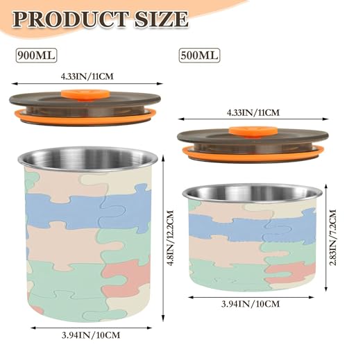 Envase de café hermético Kigai 30 oz acero inoxidable miniatura 3