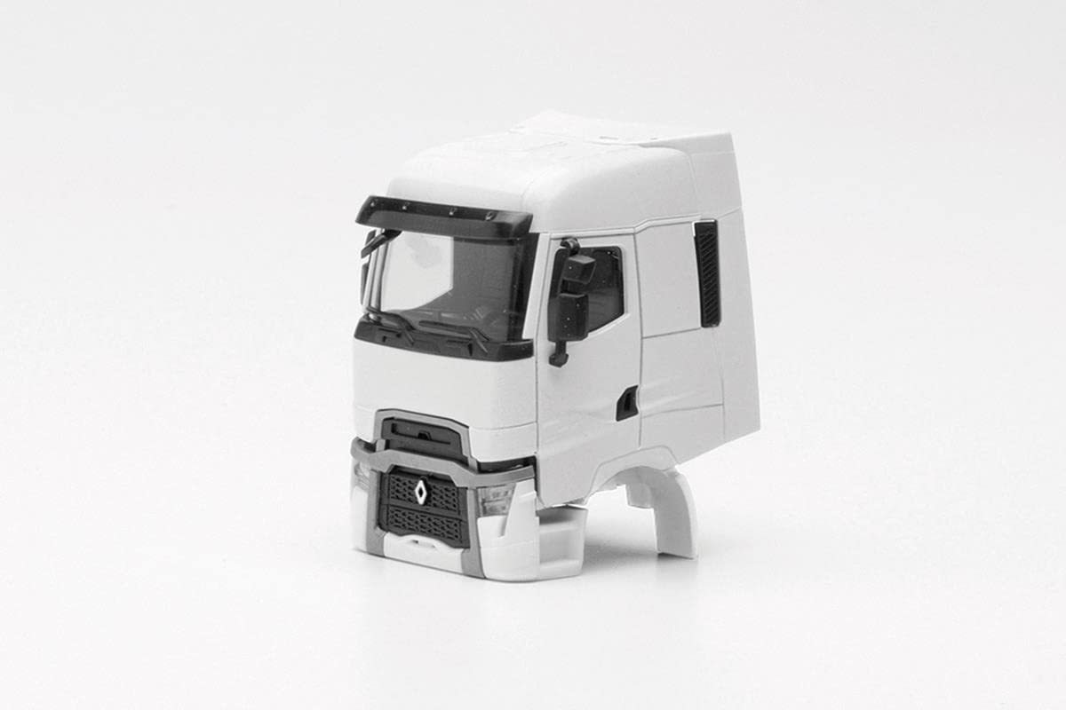 herpa Parts Service, Cab Renault T Facelift 2 Pieces, true to its original scale of 1:87, Car Model, Model Building, Decoration, Accessories For Miniature Models Made Of Plastic