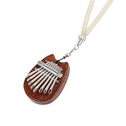 xiaoxin 8 Clés Kalimba,Facile À Transporter,Beau Pendentif,Corps en Bois D’acajou Massif,Jouer des Sons Merveilleux - Les Beatles, Paul McCartney, John Lennon, RIngo Starr, George Harrison xiaoxin 8 Clés Kalimba,Facile À Transporter,Beau Pendentif,Corps en Bois D'acajou Massif,Jouer des Sons Merveilleux – Image 7