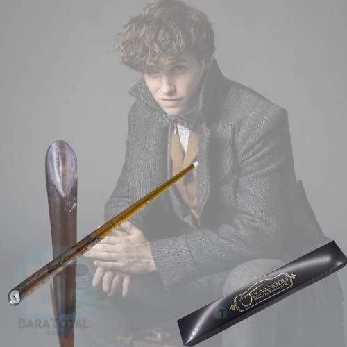 Varinha Newt Scamander De Resina Colecionável Harry Potter Tamanho Real