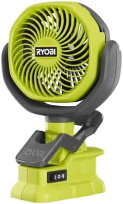 RYOBI ONEAND 18V Cordless 4 in. CLAMP Fan Tool ONLY PCF02B