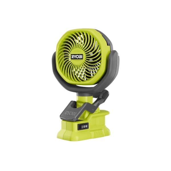 Image of RYOBI ONEAND 18V Cordless 4 in. CLAMP Fan Tool ONLY PCF02B