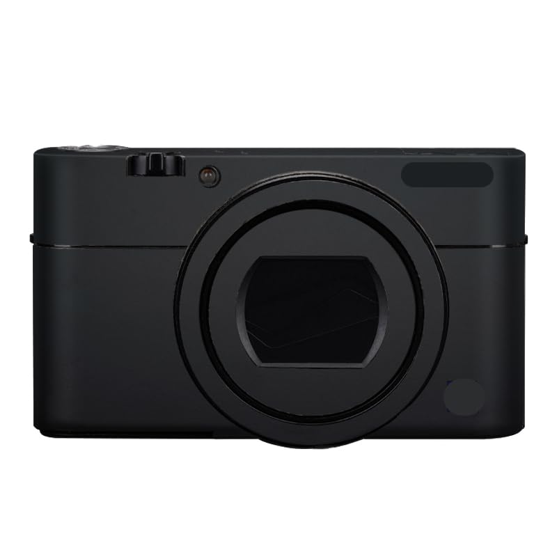 Autocollant de protection en vinyle noir mat pour Sony RX100 IV et V