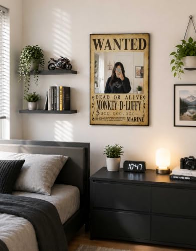 Image of AD INFINITUM Multilayer Wooden Wall Art With Mirror Hanging Decor for Contemporary Home, Bedroom, Living Room, Office etc., (One Piece Poster)