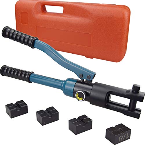 Lulultn Cable Railing Crimper, for 1/8, 3/16 Stainless Steel Cable Railing Hardware Kit