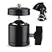 SLOW DOLPHIN Hot Shoe Mount Adapter 360 Degree Swivel Mini Ball Head 1/4 Tripod Screw Head for Cameras, Camcorders, Smart Phone, Gopro, LED Video Light, Microphone(2 Packs)