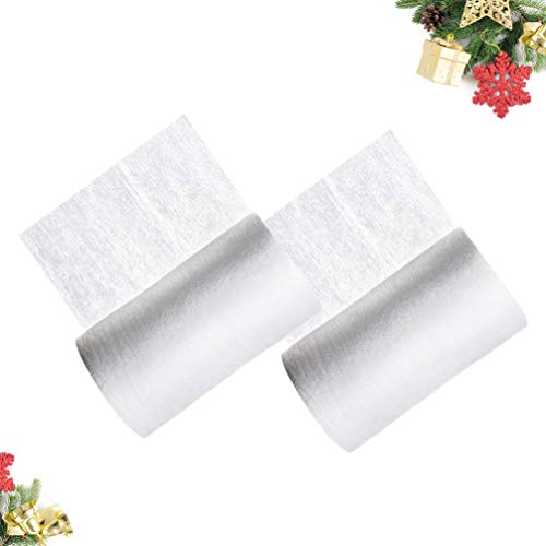 SUPVOX 2 rolos de trocador descartável portátil de fibra de bambu à prova d'água bolsa de fraldas p