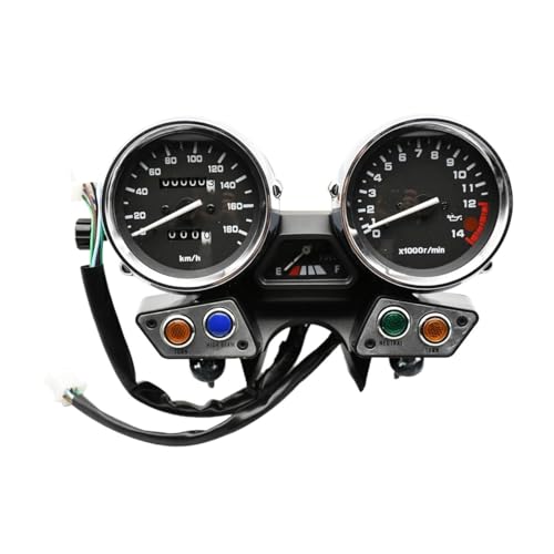 Speedometer Odometer Meter Motorcycle Instrument Assembly Gauges Meter Cluster Speedometer Odometer Tachometer for XJR 400 XJR400 (4HM) 1995-1997