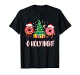 Photo Gallery o notte santa divertente ciambella di natale funny christmas maglietta Photo Gallery o notte santa divertente ciambella di natale funny christmas maglietta