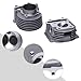 JDCEREN Cylinder Kit 150CC Big Bore Kit, 61mm GY6 Cylinder Kit, Cylinder Rebuild Kit for GY6 150cc Air Cooled Engine, 4 Wheeler Go Kart, Dirt Bike
