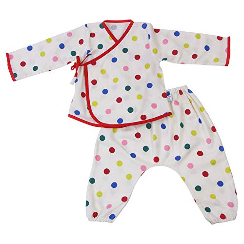 RUI BY R cottons for kids Snowfall Kimono & Harem Set (SK-MW-AW19-6M)