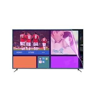 Displayschutzfolie für 109,2 cm (43 Zoll) Fernseher (109,2 cm) (43 Zoll), Anti-Blaulicht-Film, mattiert, HD-LED-Smart-TV-Monitor, kratzfeste Folie