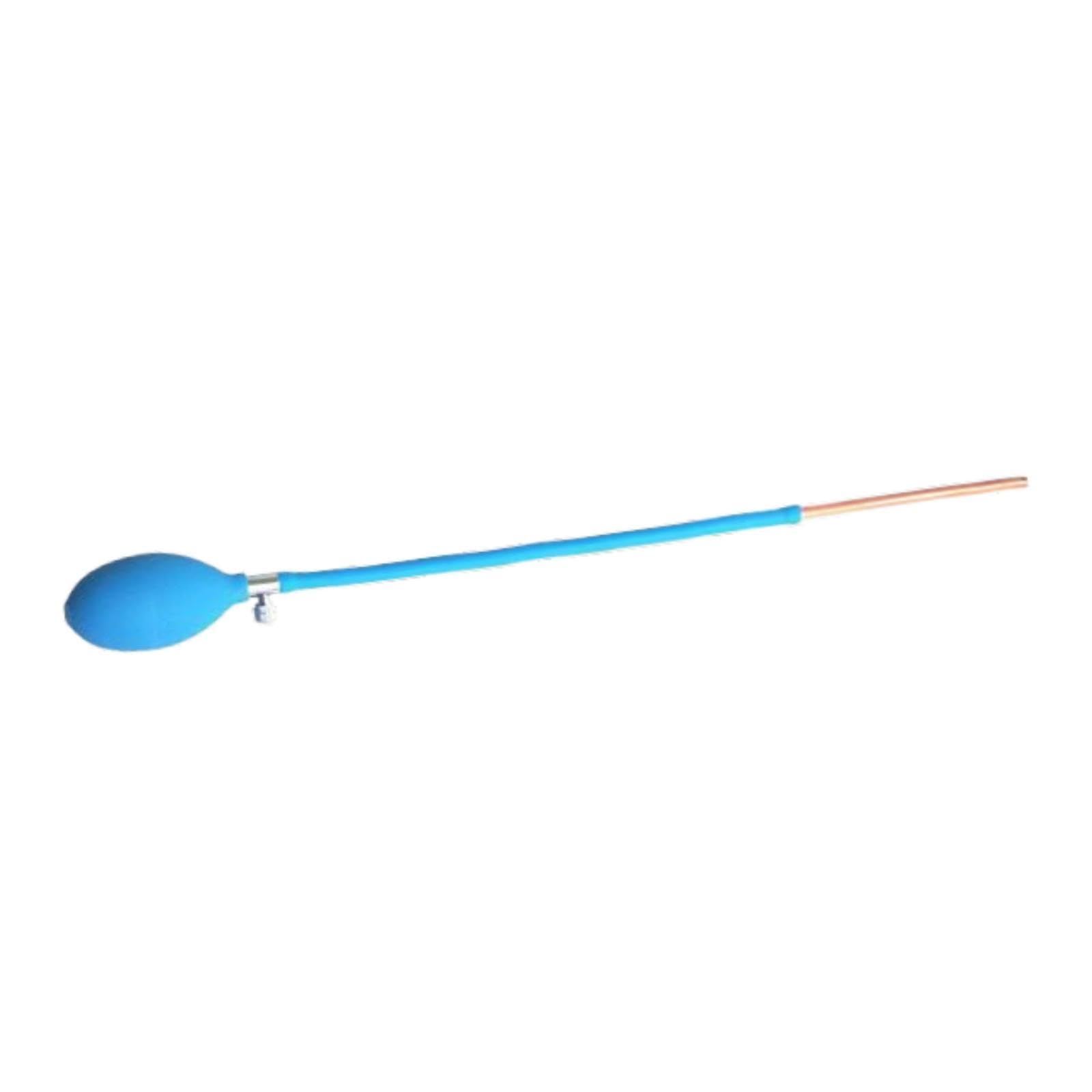 Pompe à Sucre Réutilisable En Isomalt avec Tube En Cuivre pour Création de Sucreries 3D, Blue 45x44cm