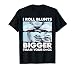 I Roll Blunts Bigger Than Your Dock Hippie Women's Smoke Weed T-Shirt
