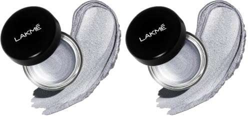 Image of Lakme Absolute Explore Eye Paint Shimmering Silver (Pack of 2)