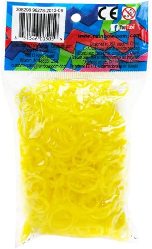 yellow loom bands