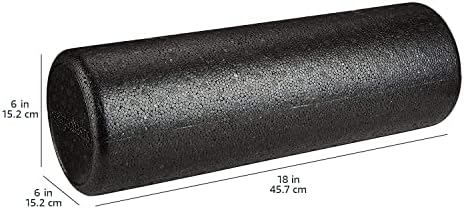 Amazon Basics High-Density Round Foam Roller - 45 cm