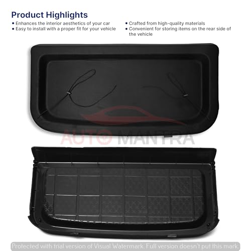 Image of Car Parcel Tray Diggi Luggage Tray in Perfect Fitting Compatible for Nexon 23