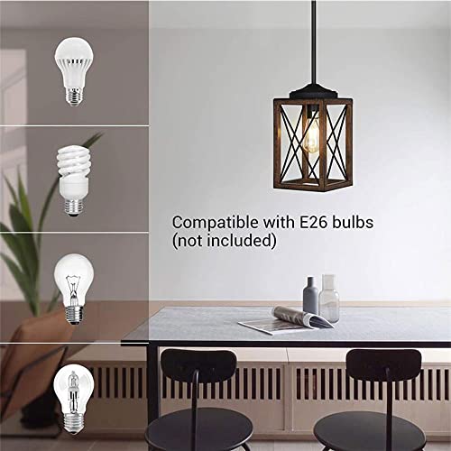 Chandelier pendante industrielle E27 en fer forgé robuste et finitions soignées