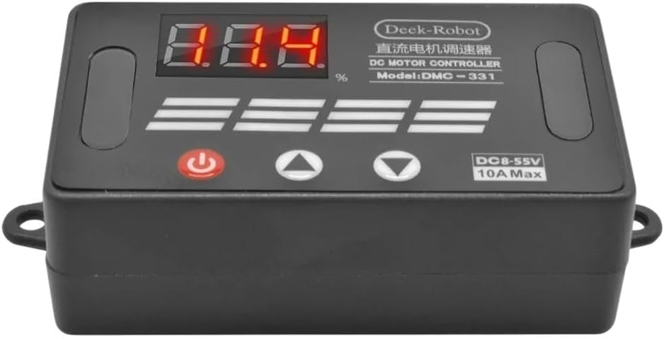DC8-55V 10A DMC-331 Motor Speed Controller Motor Drive Module 0~100 Adjustable LED Display Electrical Equipment