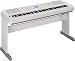 Yamaha DGX660B 88-Key Weighted Digital Piano with Furniture Stand, White