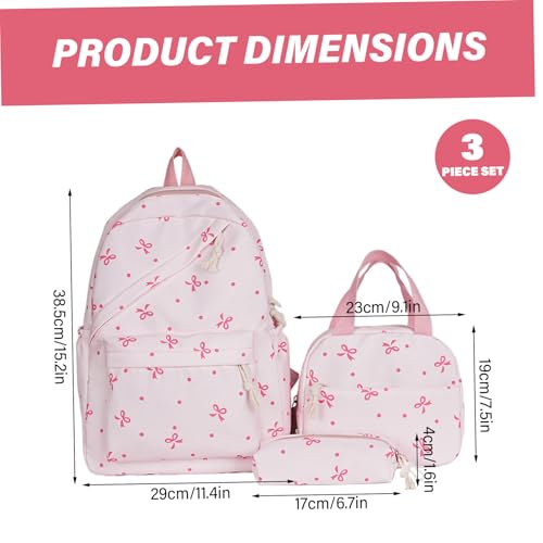 Sac à dos à nœud pour filles pour organiser ses cours sans mal de dos - 6
