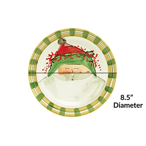 Vietri Old St. Nick Holiday Collection Italian Dinnerware Sets (Salad Plates, Set Of 4) #TOP1