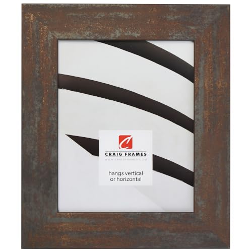 Craig Frames 12x36 Weathered Steel Poster Frame for Posters and Wall Decor