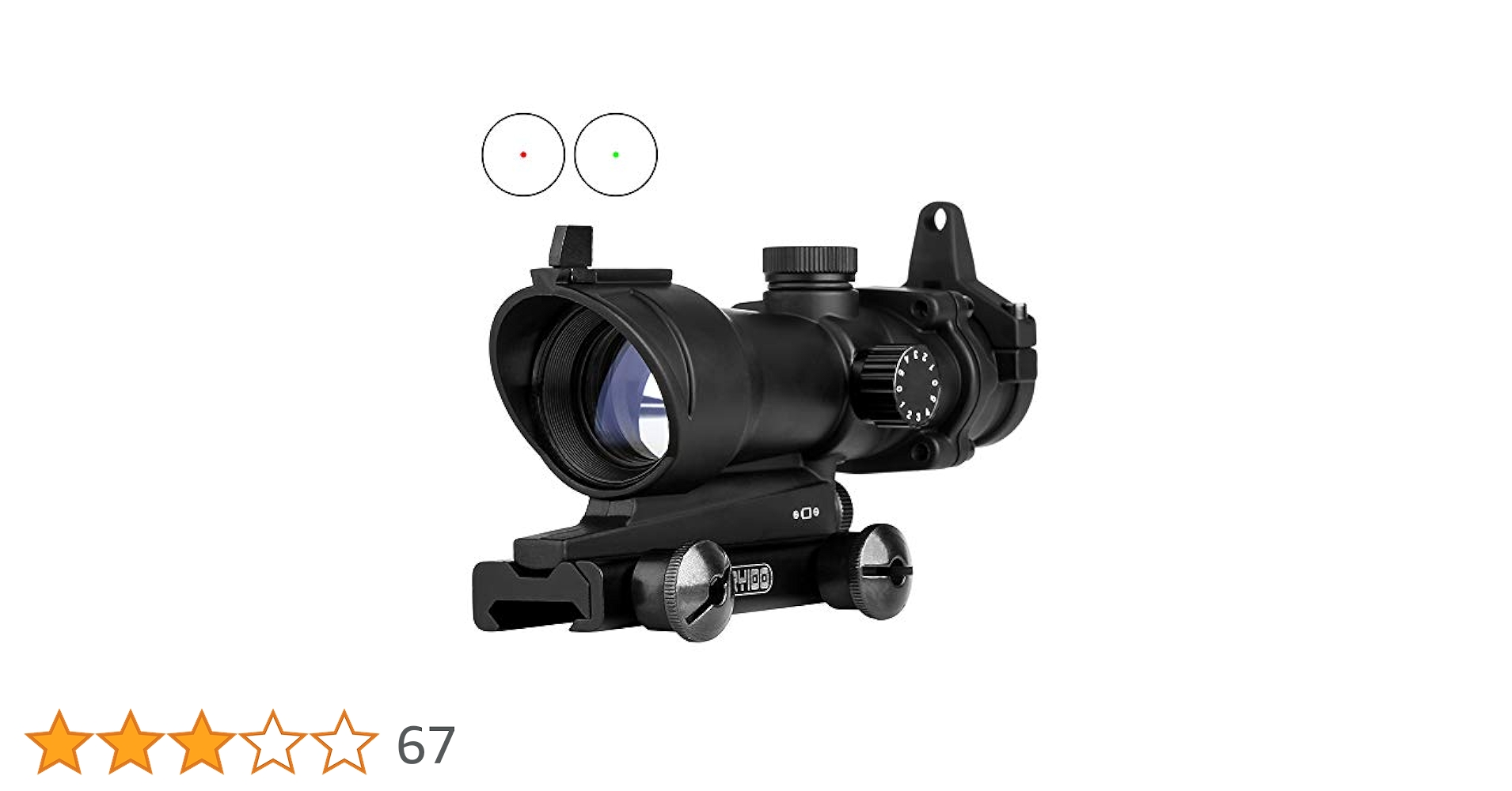 VERY100 ACOG スコープ Amazon | Very100 トリジコン(Trijicon) ACOGタイプ ドット
