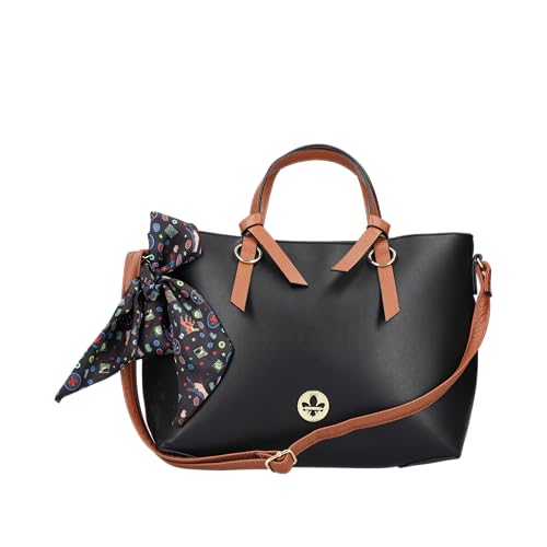Sac cabas Rieker H1507 pour femme de couleur noir taille s