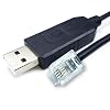 RJ11 Control Cable for Skywatcher HC, USB to RJ11 Console Cable for Skywatcher Hand Controller and Celestron NexStar 127SLT (16 FT/ 5M).
