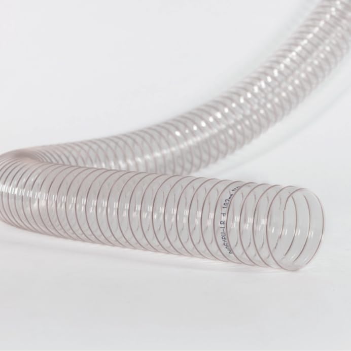 Tubo Aspirazione Trucioli e Polveri, in PU (0,40 mm), Vari Diametri, VENDITA A METRAGGIO. (120 mm)