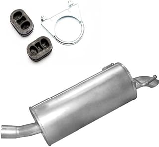 Auspuff Endschalldämpfer Endtopf + Montageware Neuware (passend für das angegebene Fahrzeug,siehe Artikelbeschreibung)