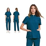 OP-Saal-Peeling-Set, medizinische Uniform, Haustier-Krankenhaus-Arbeitskleidung, Zahnklinik, Krankenschwester-Anzug, Arbeitskleidung Für Krankenhäuser(Color 4,XL)