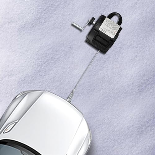 Polipasto eléctrico 300W, fuerza 2000 lbs, control remoto portátil miniatura 4