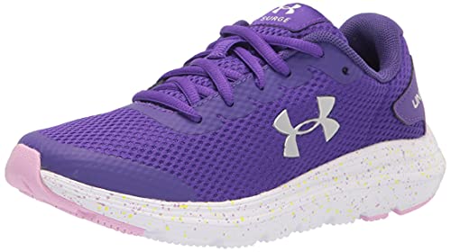 Under Armour Girls' Big Kid Grade School Surge 2 Fade , Purple Zest (500)/White , 5