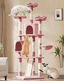 Yaheetech 79in Cat Tree Multi-Level Cat Tower with Scratching Posts for Indoor Cats, Cat Furniture Play Center for Cats and Kitten