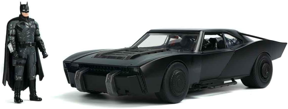 Jada 253216002 Batmobile car Metal, Black/White