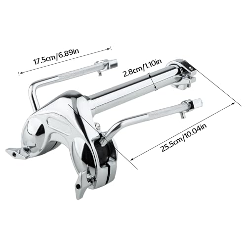 Soporte metálico ligero para tom y platos de batería miniatura 3