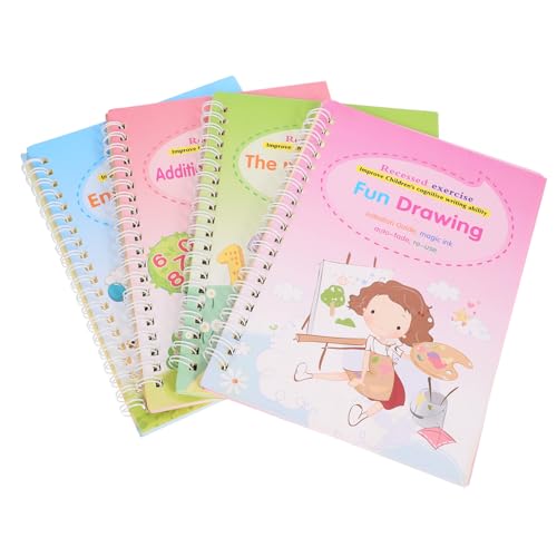Jojofuny WN4DS8X Kinderhandschrift Übungsheft Set