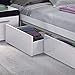 Habitdesign 006088BO - Cama con 4 cajones,Medidas de 150x190 Acabado Blanco Brillo