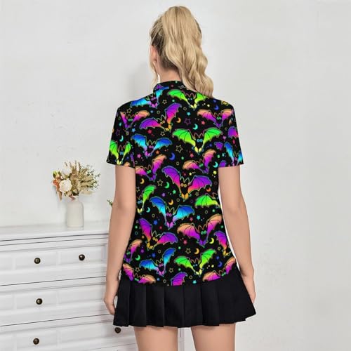 Golf Shirt for Womens - Performance Moisture Wicking Polo Shirts Quick-Dry Golf Polo Shirts2